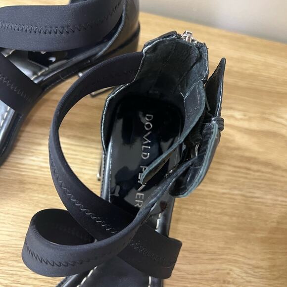 Donald Pliner heeled sandal sz 7.5M - Picture 4 of 9